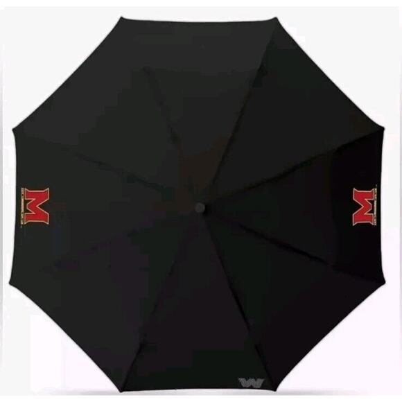 Weatherman Umbrella - 68" University Of Maryland Golf Umbrella - Picture 2 of 5